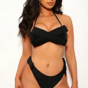 Beautiful Bow Bikini Set Size L